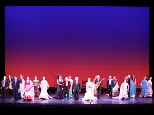 フラメンコを通しでできた“輪”をさらに大きく広げ　一人一人の触れ合いを共に深めていく“和”を未来へ繋ぐ